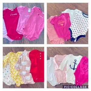 Bundle of 16 onesies 6-12 months